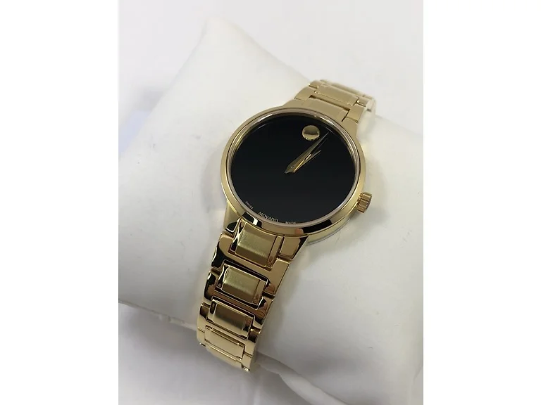 Movado Women's Portfolio Swiss Quartz Yellow Watch