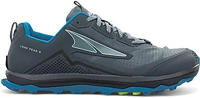 ALTRA Men's AL0A4VQE Lone Peak 5 Trail Running Shoe, Blue/Lime - 10.5 M US