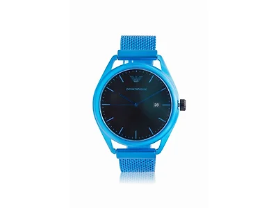 Emporio Armani Aluminum Mesh Mens Watch