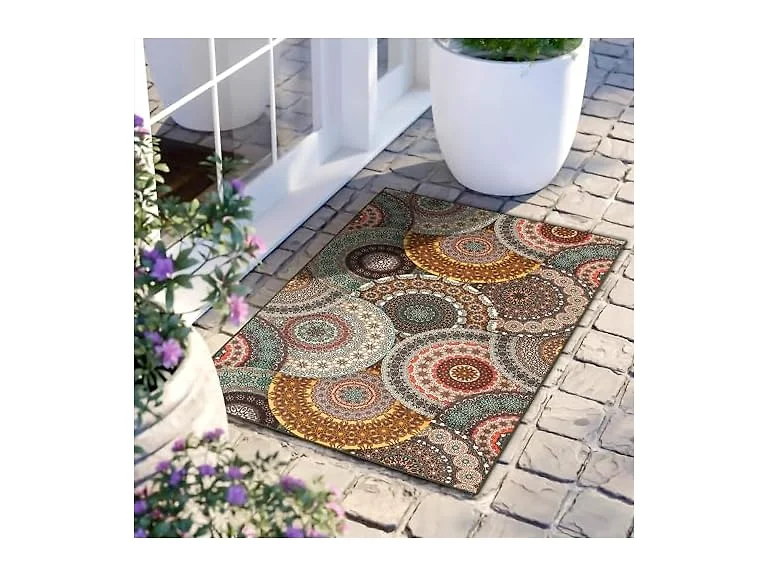 Superior Bohemian Medallion Indoor Outdoor Area Rug (Your Choice)