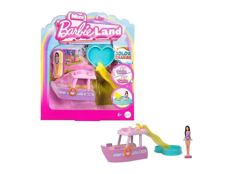 Barbie Mini BarbieLand Playset with Vehicle