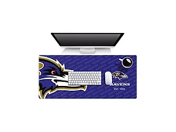 YouTheFan NFL Baltimore Ravens Logo Series Desk Pad