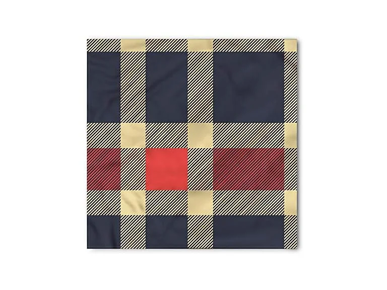 Ambesonne Unisex (Standard) Bandana Lines