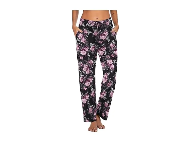 Ekouaer Pajama Pants Comfy Pj Bottom Sleepwear