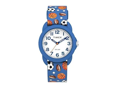 Timex Boys Time Teacher 30mm Watch - Blue