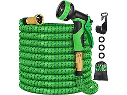 Expandable Garden Hose 50ft w/ 10 Nozzle