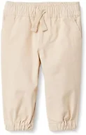 Amazon Essentials x Sofia Grainge Unisex Kids' Pull-On Twill Jogger Pants, Light Beige, Medium
