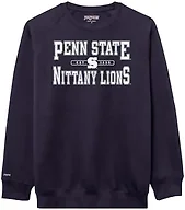 JanSport NCAA Officially Licensed Rival Crew Sweatshirt, Long Sleeve Graphic Pullover for Men & Women, Cotton-Polyester Blend Featuring Collegiate Design & Easy-On Style for Game Days, or Travel