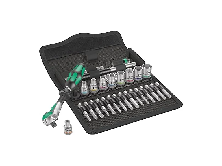 Wera 004019 Zyklop Speed Ratchet 1/4" Drive SAE Set