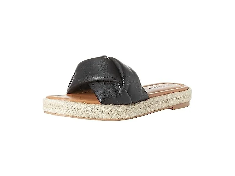 The Drop Women's Matilda Braid Strap Flat Sandal