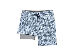 Hurley HSP26VMS-22577 XL Hurley Ditsy Monstera Swim Short Hypnotic Blue