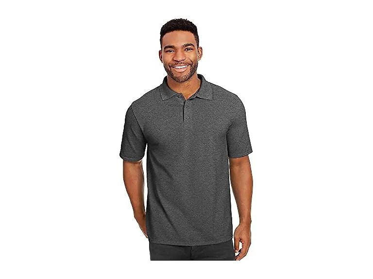 Hanes Men (Small-X-Large) Adaptive Polo Fresh IQ
