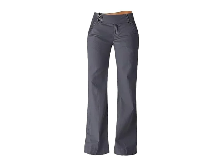 Flamingals Women (M) Pants Work Low Rise Pants