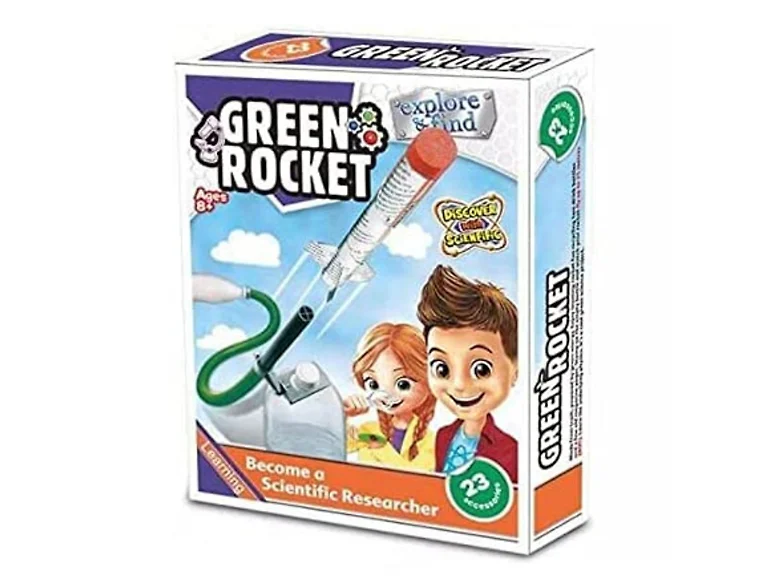 Science Kit Toys - Green Rocket
