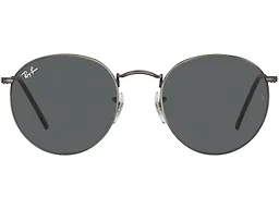 Ray-Ban RB3447 9229B1 50 50-21-145 Ray-Ban RB3447 Round Metal Round Sunglasses Antique Gunmetal/DARK GREY