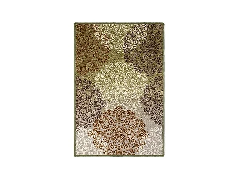 Superior 2'x3' Traditional Floral Geometric Indoor Rug