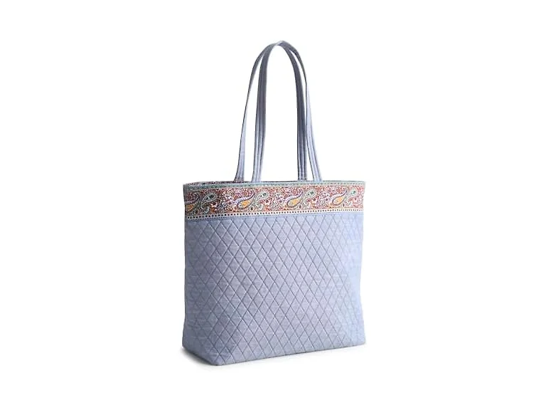 Vera Bradley Premium Cotton Zip Tote Bag