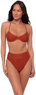 Sports Illustrated Women's X-Back Underwire Bikini Top, Rouge, Small