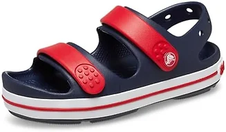 Crocs Crocband Cruiser Kids Sandal Navy/Varsity Red Size J6