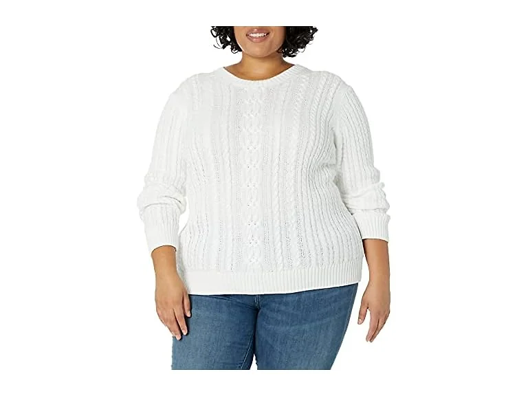 Amazon Essentials Women Fisherman Cable Sweater