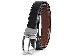 Giorgio Brutini CB-GB-1040SB-REV-M M (32-36) Giorgio Brutini Reversible Leather Belt (1-Pack) - Black/Brown Reversible with Silver Buckle