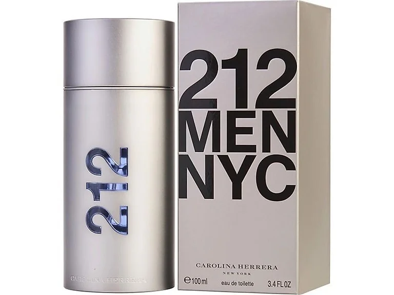 212 NYC FOR MEN/CAROLINA HERRERA EDT 3.3 OZ