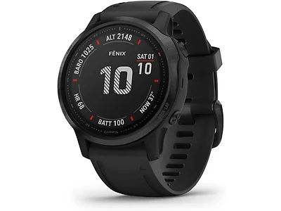 Garmin fenix 6S Pro, Premium Multisport GPS Watch - Black (Open Box)