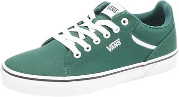 Vans Women's Seldan Shoe, Canvas Emerald, 5.5