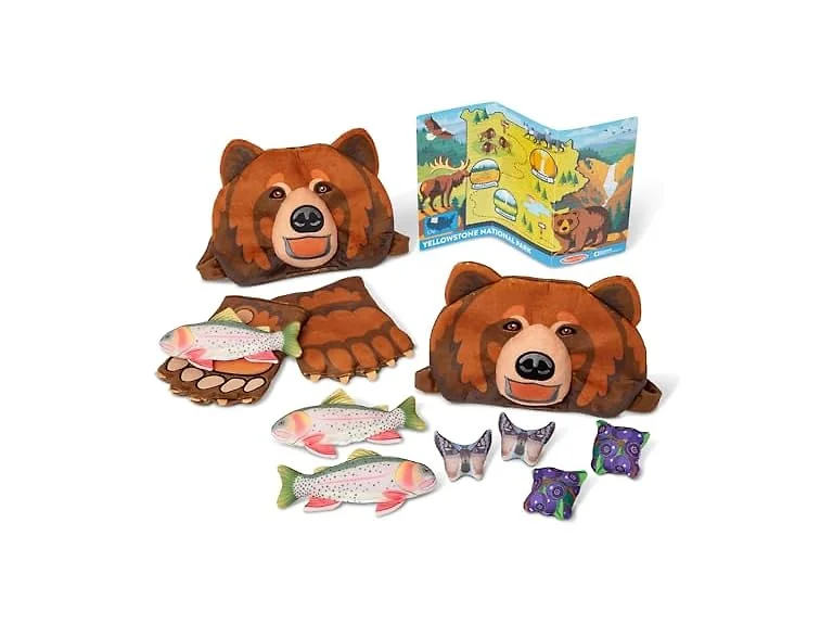 Grizzly Bear Games and Pretend Play Set