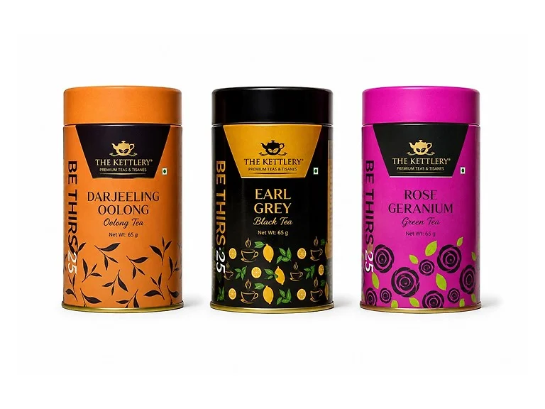 (3pk) Rose Oolong Loose Leaf Tea Set