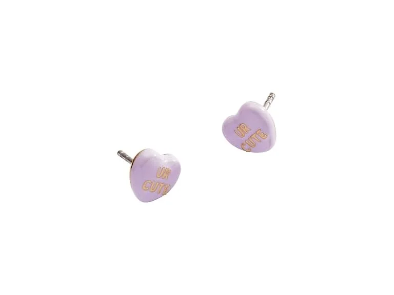 Alex And Ani Sweethearts® “UR Cute” Stud Earrings