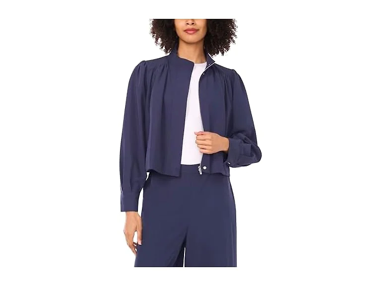 Vince Camuto Collar Front Zipper Jacket (Small)