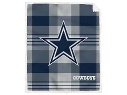 NFL Team Classic Plaid Blanket - Dallas Cowboys