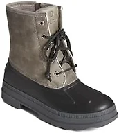 Sperry Women's Saltwater 2.0 Duck Boot, Grey, 7.5
