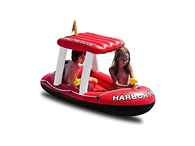 Zone Tech Kids Inflatable Fire Rescue Boat