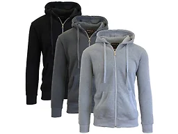 GBH WC-----(Boy's 3PK Hoodie)  CFH-251  BK-CH-