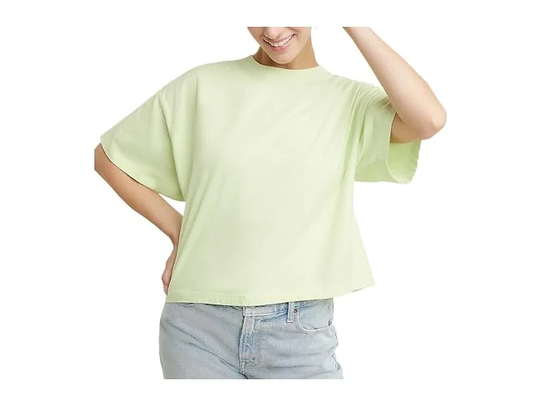 Hanes Women (S) Originals Garment Cropped T-shirt