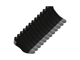 Hurley Men's 12-Pairs Low Cut Socks