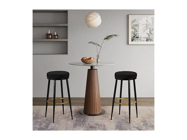 Ball & Cast 30" Round Bar Stool 2Pk