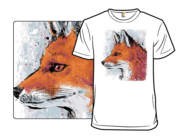 Red Fox Painting