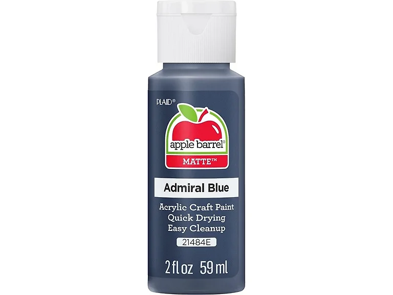 Apple Barrel Acrylic Paint 2oz Admiral Blue