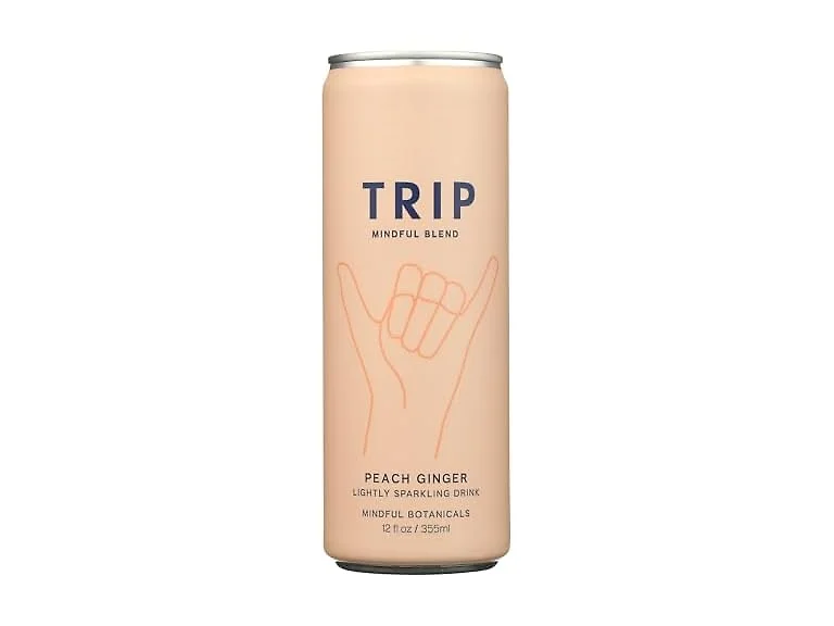 Account Peach Ginger Sparkling Water