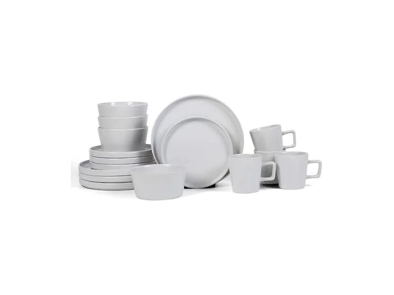 Stone Lain Celina Modern Stoneware 16-Piece Dinnerware Set