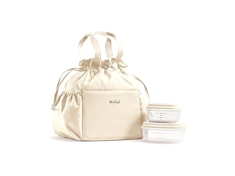 Fit & Fresh Lunch Bag for Women  Ivory Daisies