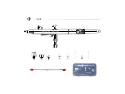 Airbrush Gun, Dual Action Gravity Feed with 0.3