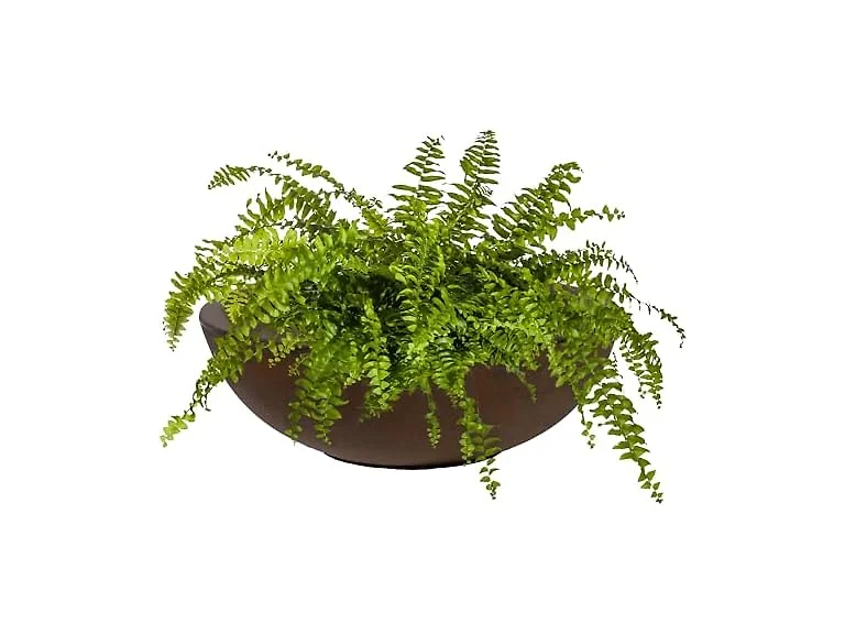 Sunnydaze Percival 20.75" Shallow Outdoor Planter Bowl