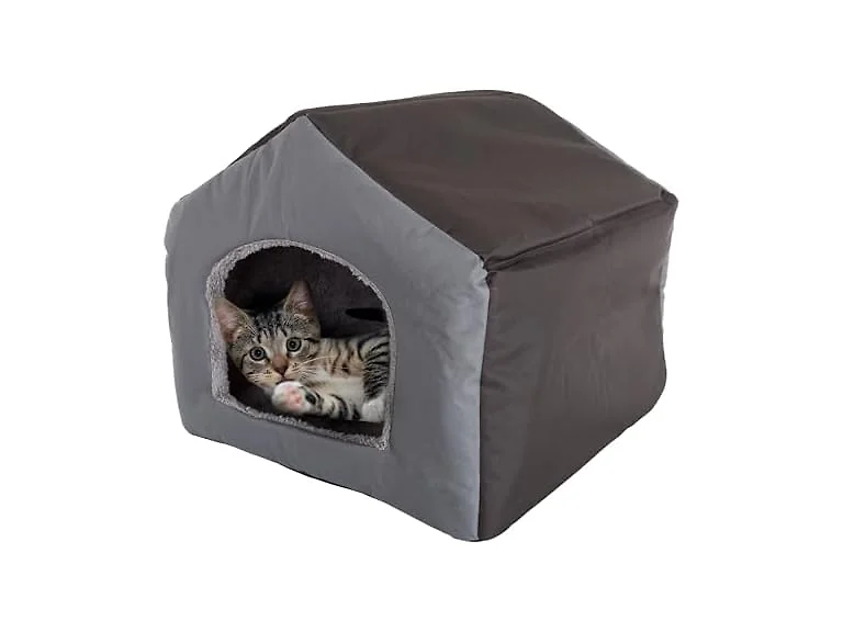 Dog House - Indoor Dog House with Removable Sherpa