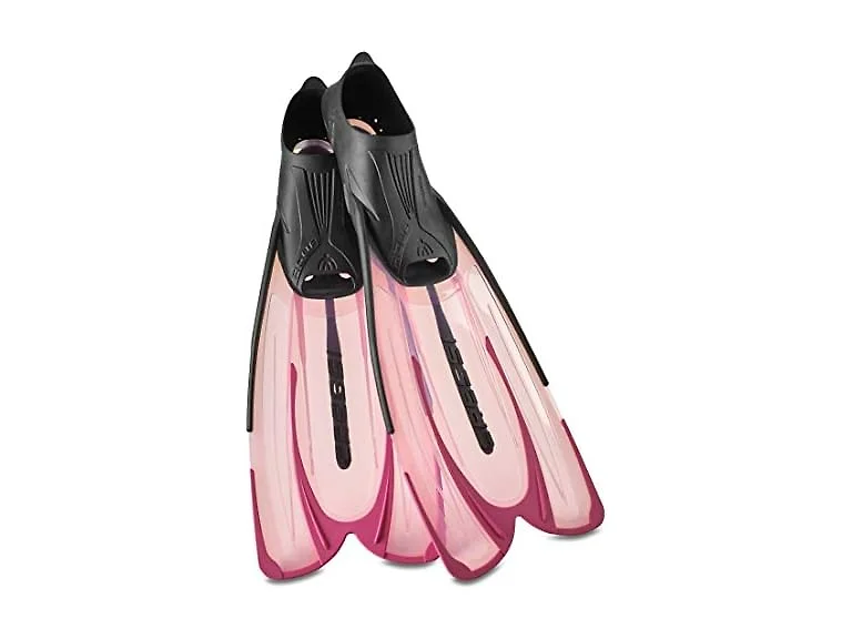  Cressi Adult Snorkeling Fins with Self