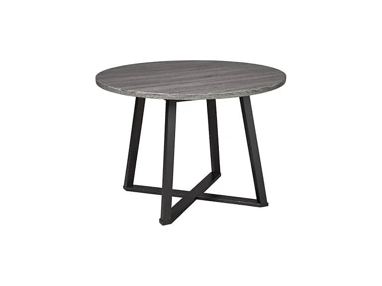 Ashley Centiar Round Dining Table, Gray