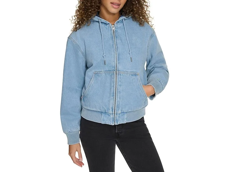 Levi's Women (1X) Workwear Hoody Bomber